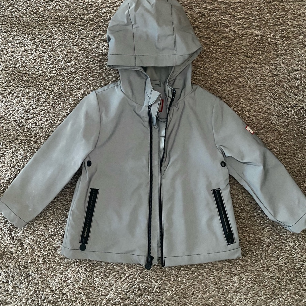 Hunter reflective rain Jacket with Hood